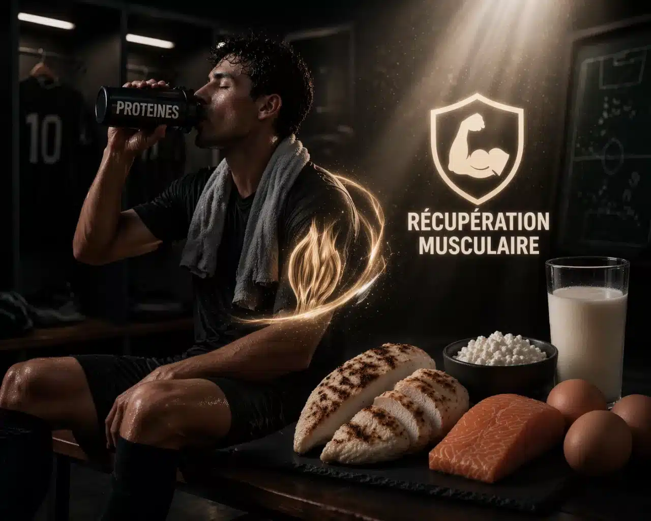 Besoins nutritionnels d’un footballeur : les protéines