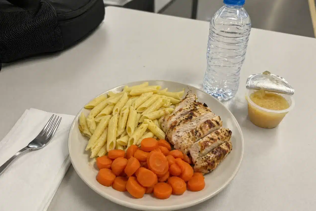 Repas avant match