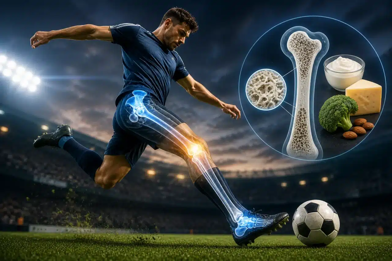 Calcium protéger les os face aux contraintes du jeu