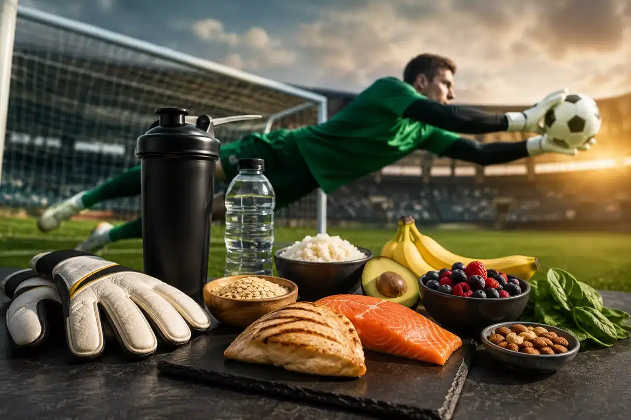 Le repas idéal avant un match pour un gardien