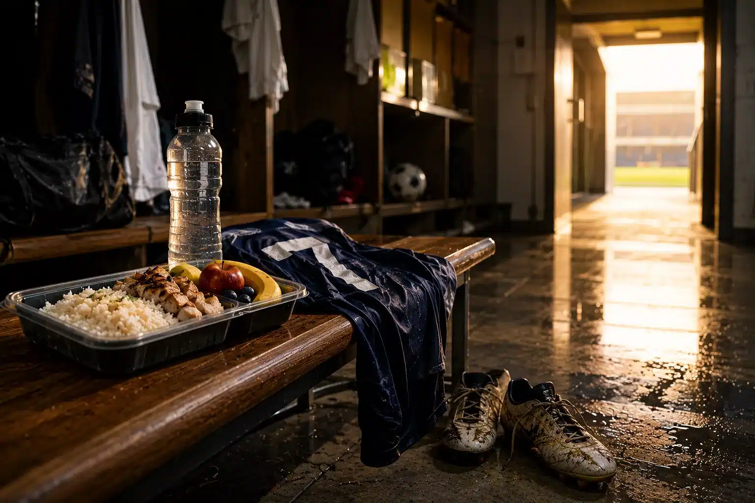 Que manger après un match de football pour récupérer