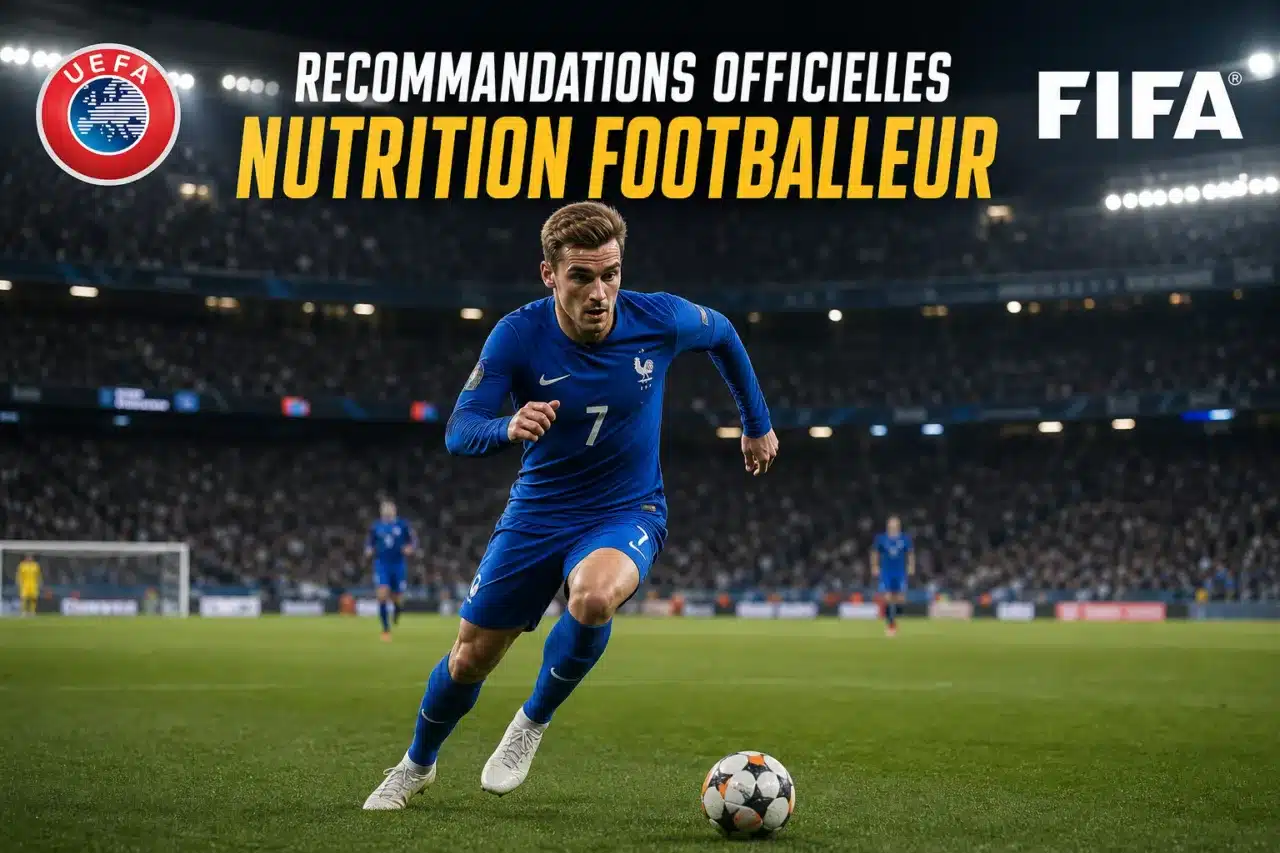 Recommandations officielles nutrition footballeur synthèse UEFA FIFA