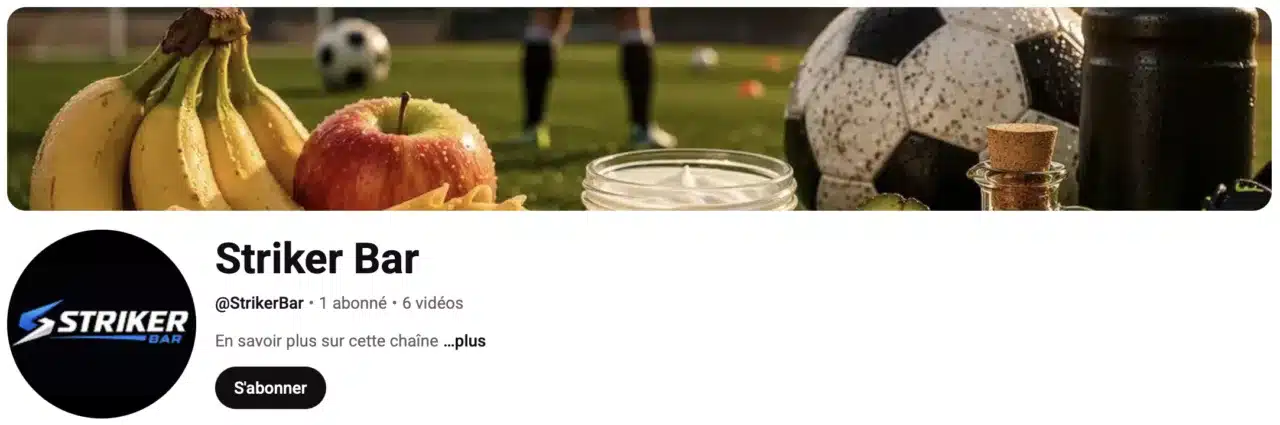 chaine youtube striker bar