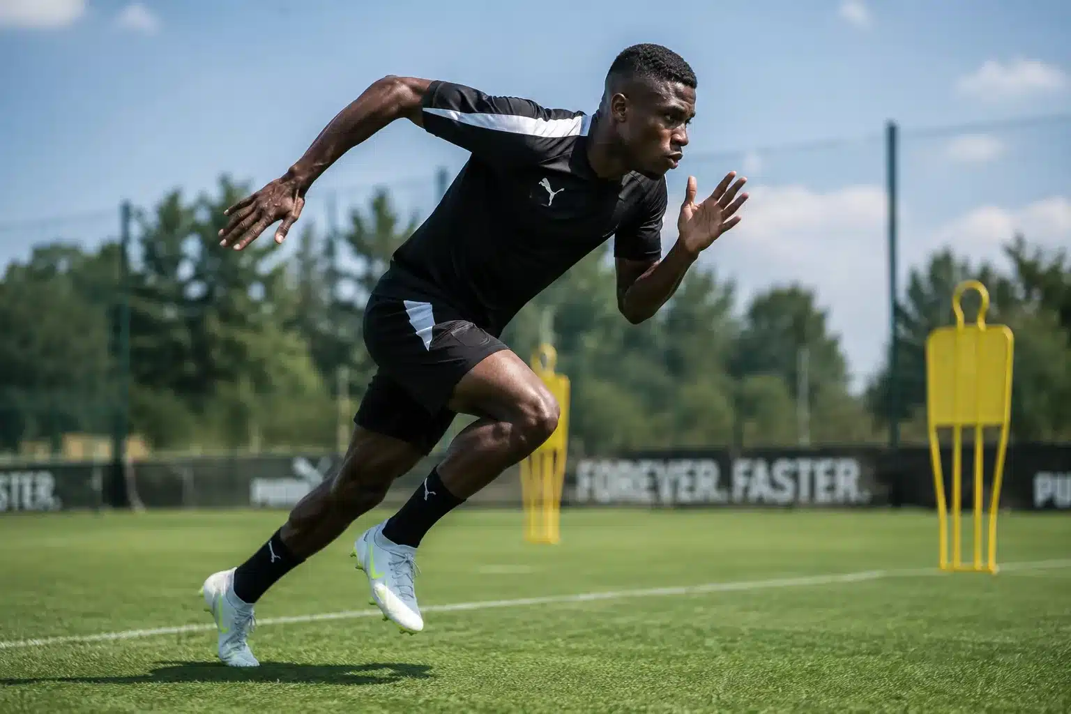 créatine football sprint explosif
