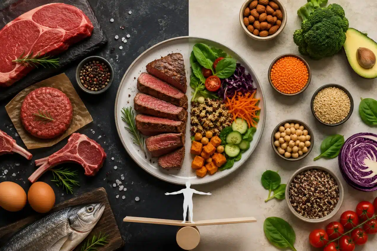la viande dans les régimes alimentaires