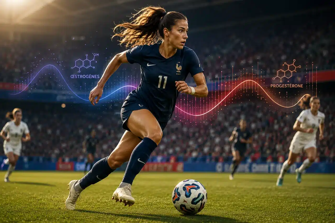 Performance football féminin et cycle menstruel