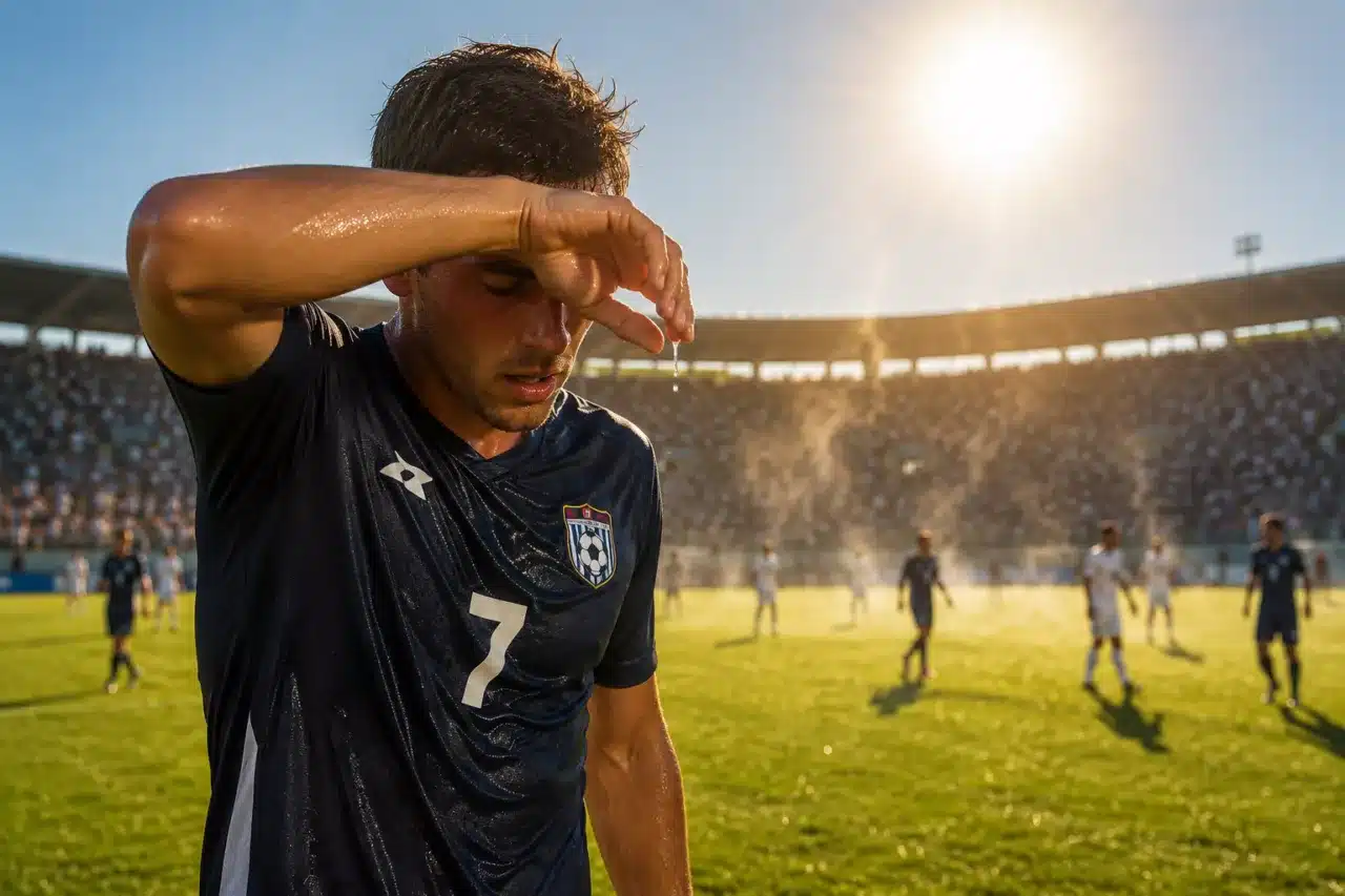 Quand la chaleur devient l'adversaire invisible du footballeur