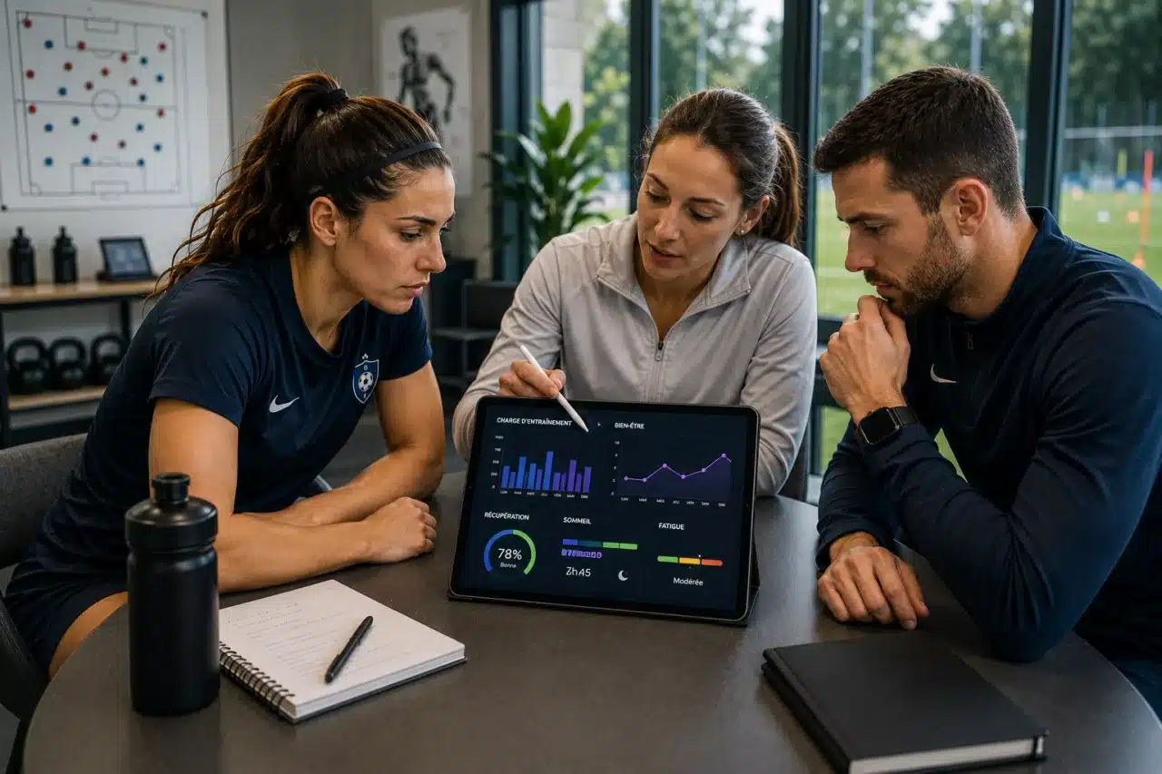 Suivi du cycle menstruel dans le football féminin professionnel