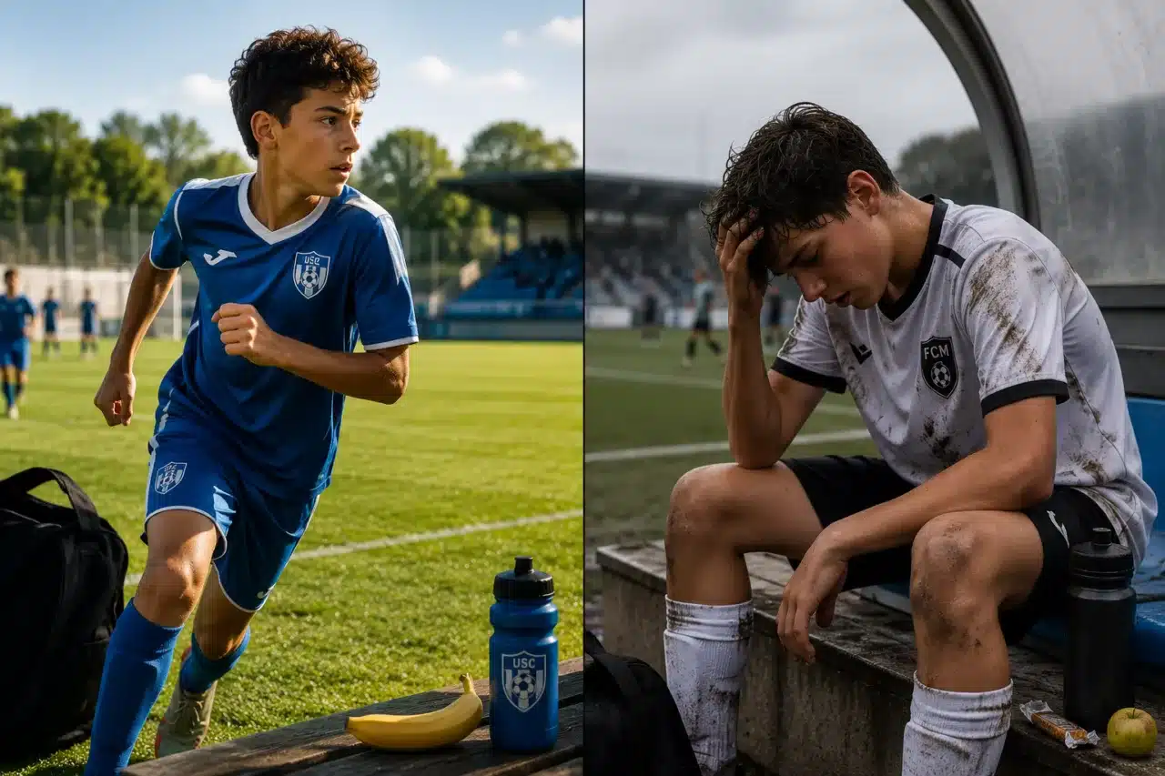 importance du petit-déjeuner avant un match de football